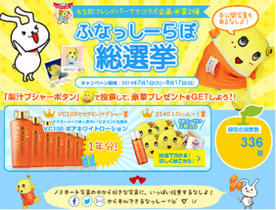 ふなっしーらぼ第2弾